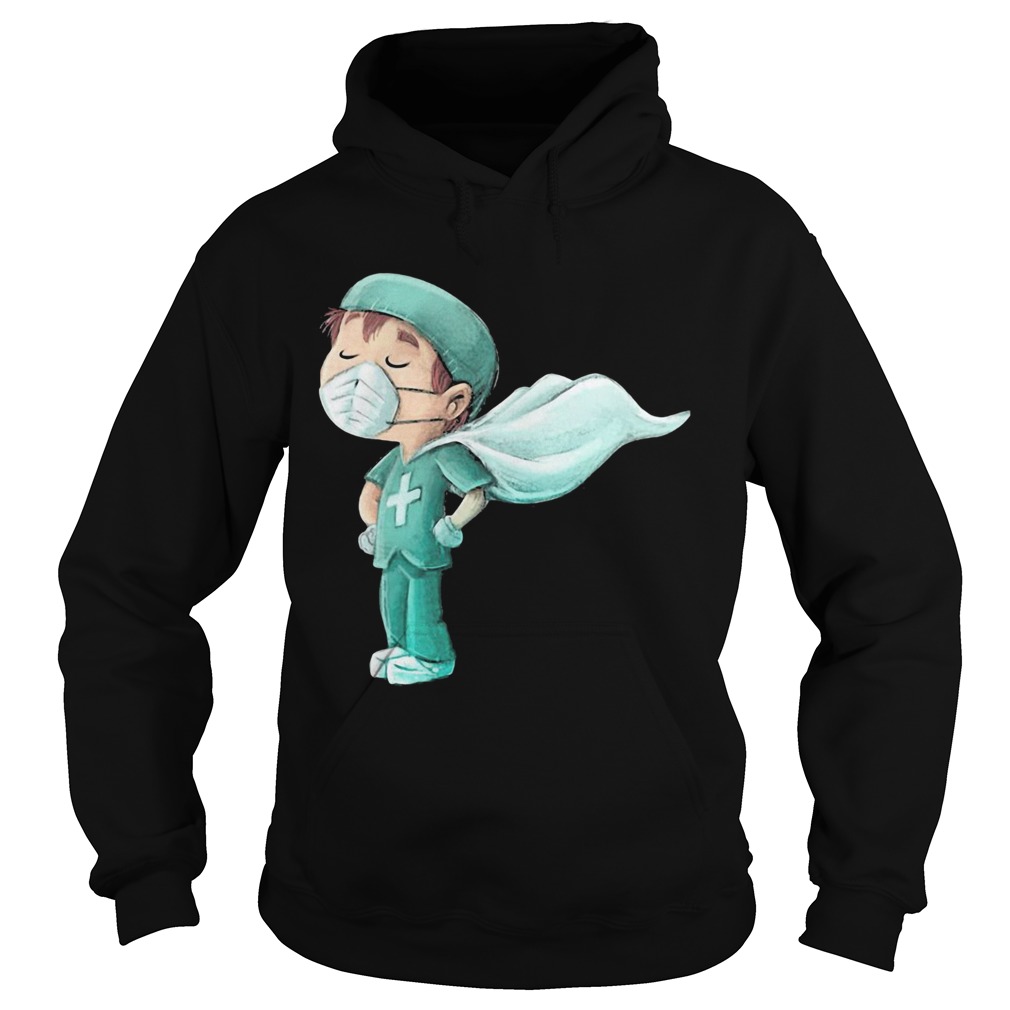Doctor Hero Cape Mask Coronavirus  Hoodie