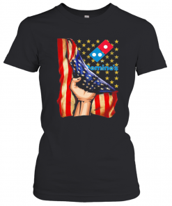 Domino'S American Flag Independence Day T-Shirt Classic Women's T-shirt