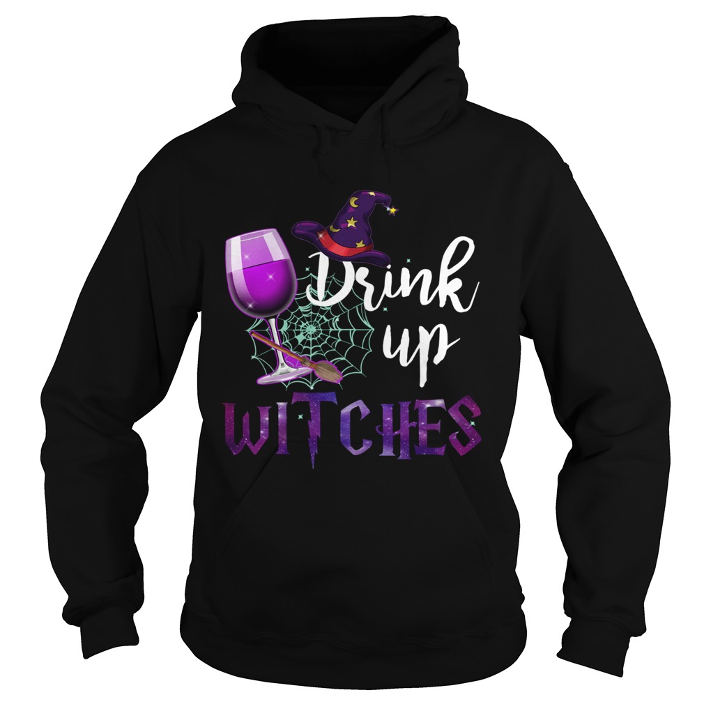 Drinking Up Witches Halowwen Hoodie
