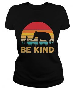 Elephant be kind vintage retro  Classic Ladies