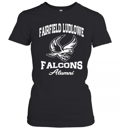 Fairfield Ludlowe Falcons Alumni Eagles T-Shirt Classic Women's T-shirt