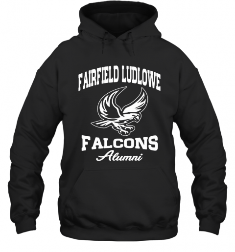 Fairfield Ludlowe Falcons Alumni Eagles T-Shirt Unisex Hoodie