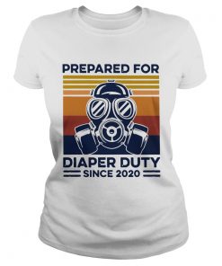 Family Prepared For Diaper Duty Vintage  Classic Ladies
