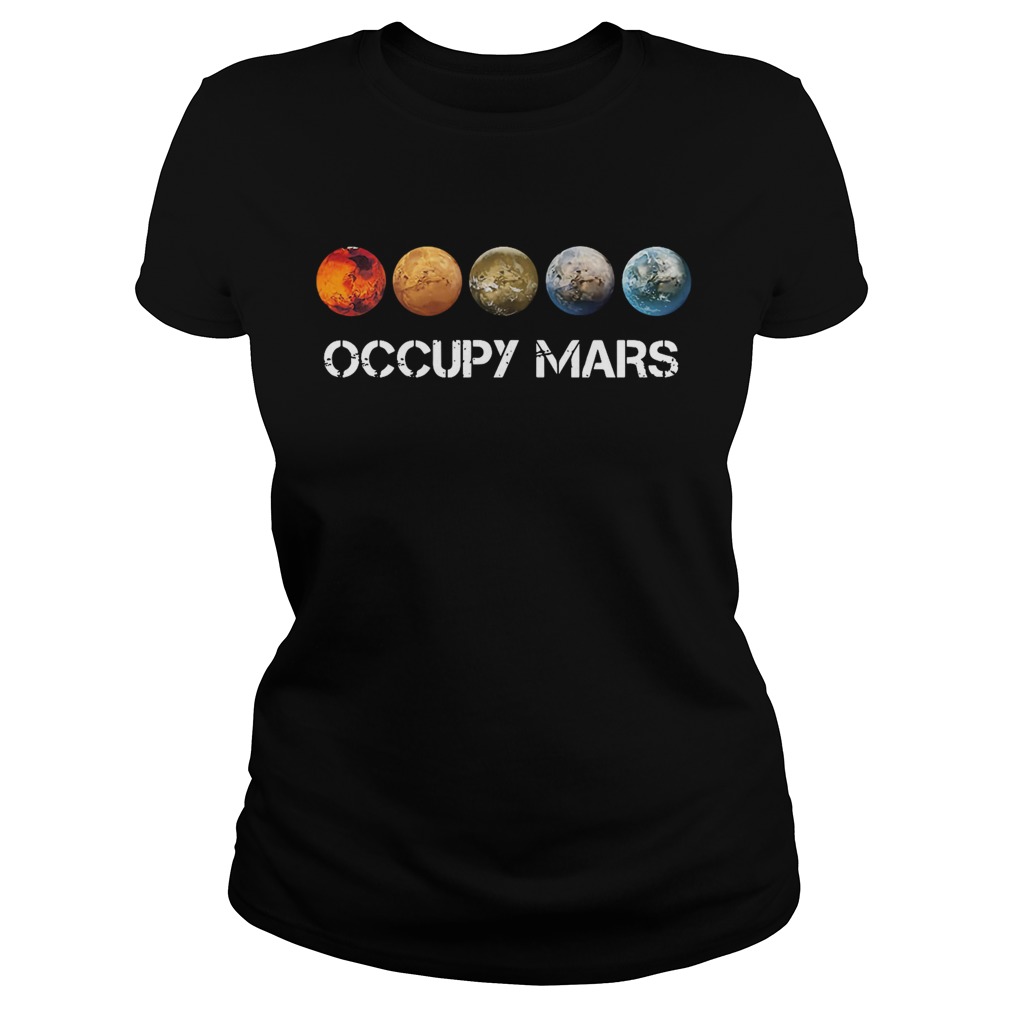 Five Occupy Mars Nasa SpaceX Classic Ladies