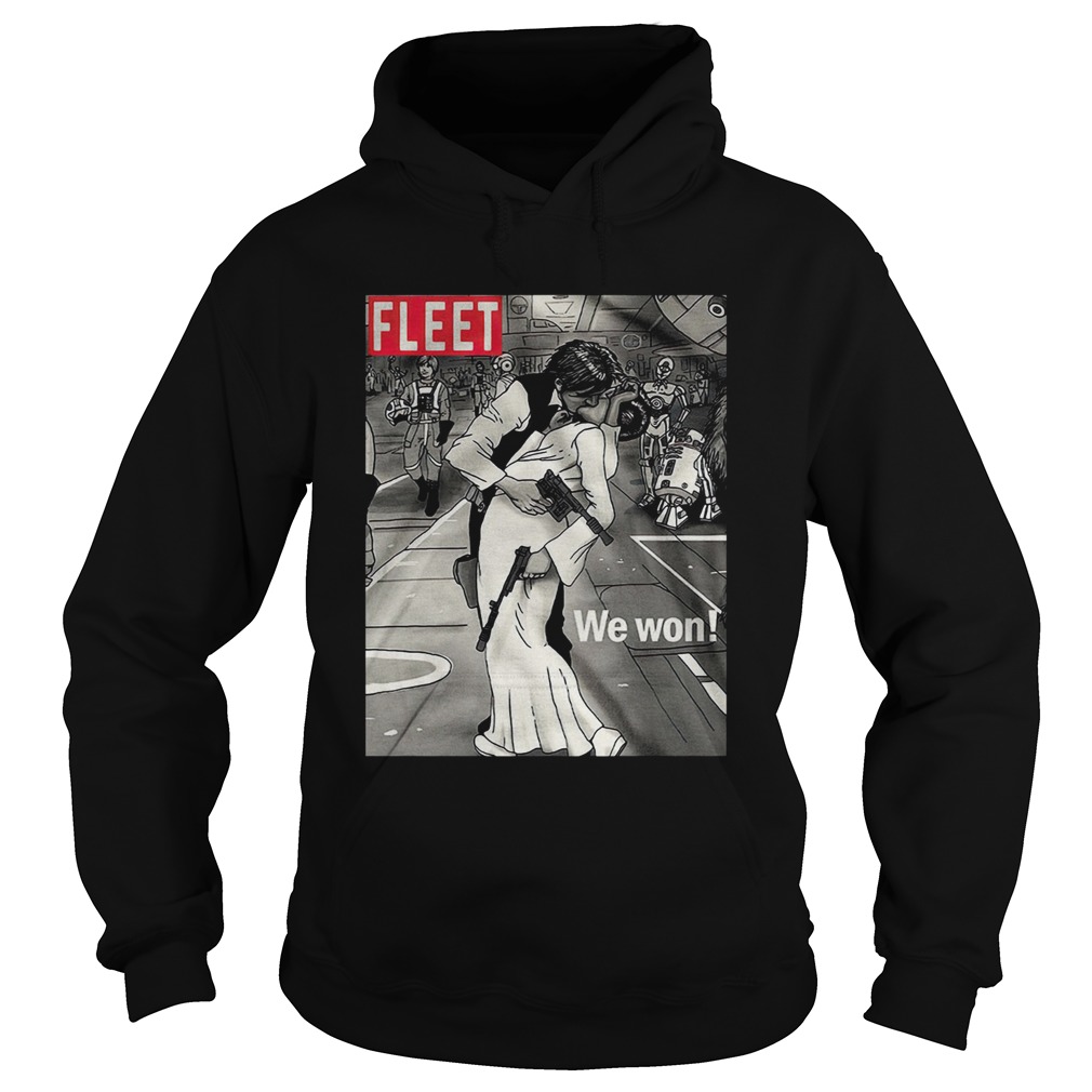Fleet We Won Han And Leia Hoodie