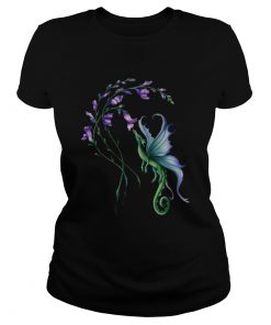 Flying Dragon And Flower  Classic Ladies