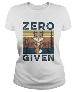 Fox yoga zero given vintage retro  Classic Ladies