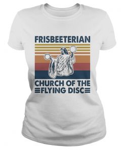 Frisbeeterian Church Of The Flying Disc Vintage  Classic Ladies