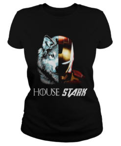 Game of Thrones House Stark Wolf Tony Stark Iron Man  Classic Ladies