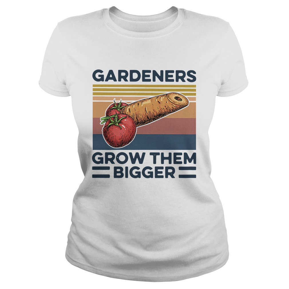 Gardeners Grow Them Bigger Vintage  Classic Ladies