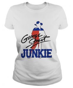 George strait junkie flag signature  Classic Ladies