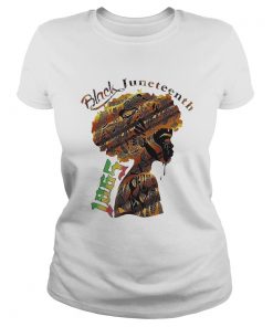 Girl Black Juneteenth Since 1865  Classic Ladies