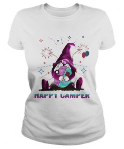 Gnomes happy camper firework  Classic Ladies