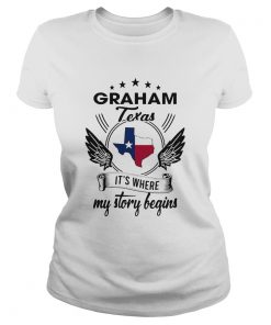 Graham Texas its where my story begins map  Classic Ladies