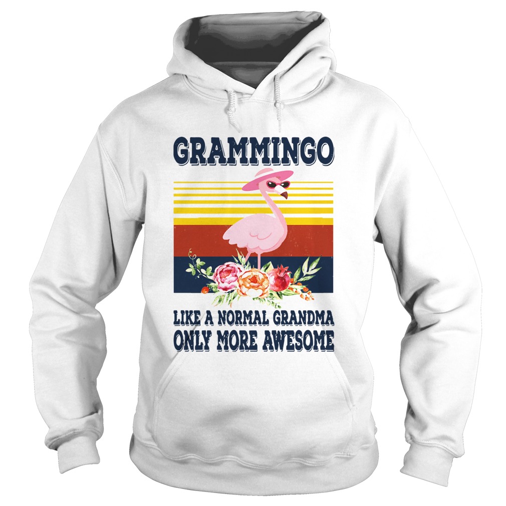 Grammingo Like A Normal Grandma Only More Awesome Vintage Hoodie