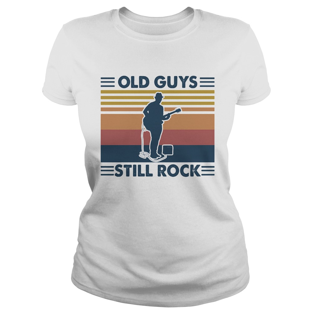 Guitar old guys still rock vintage retro Classic Ladies