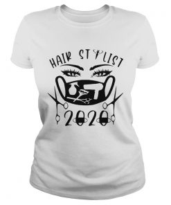 Hair stylist 2020 black face mask  Classic Ladies