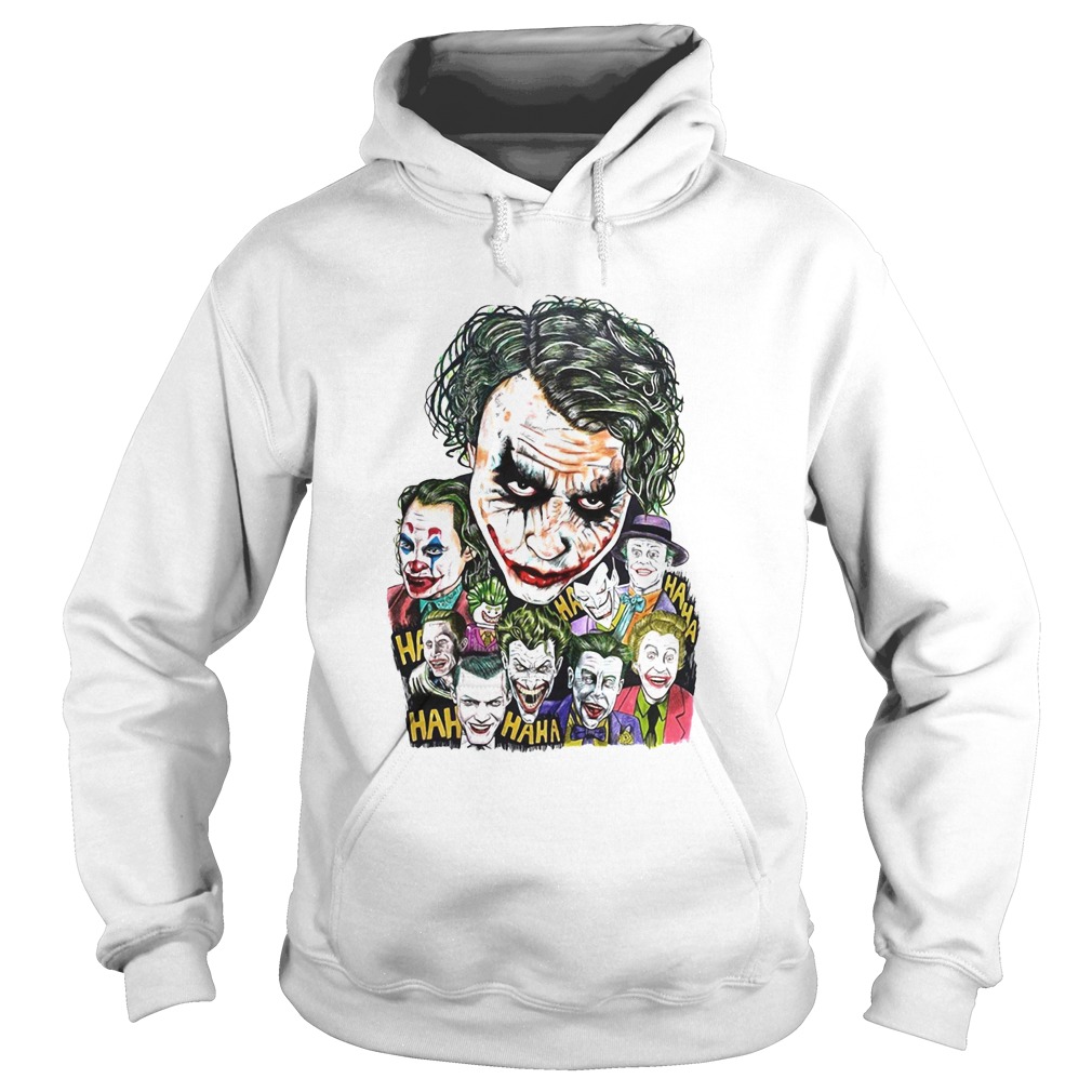 Halloween joker characters art Hoodie