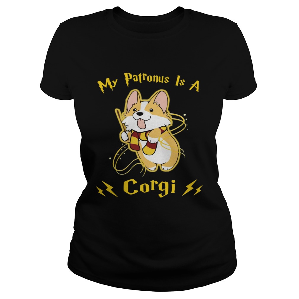 Harry Potter My Patronus Is A Corgi Classic Ladies