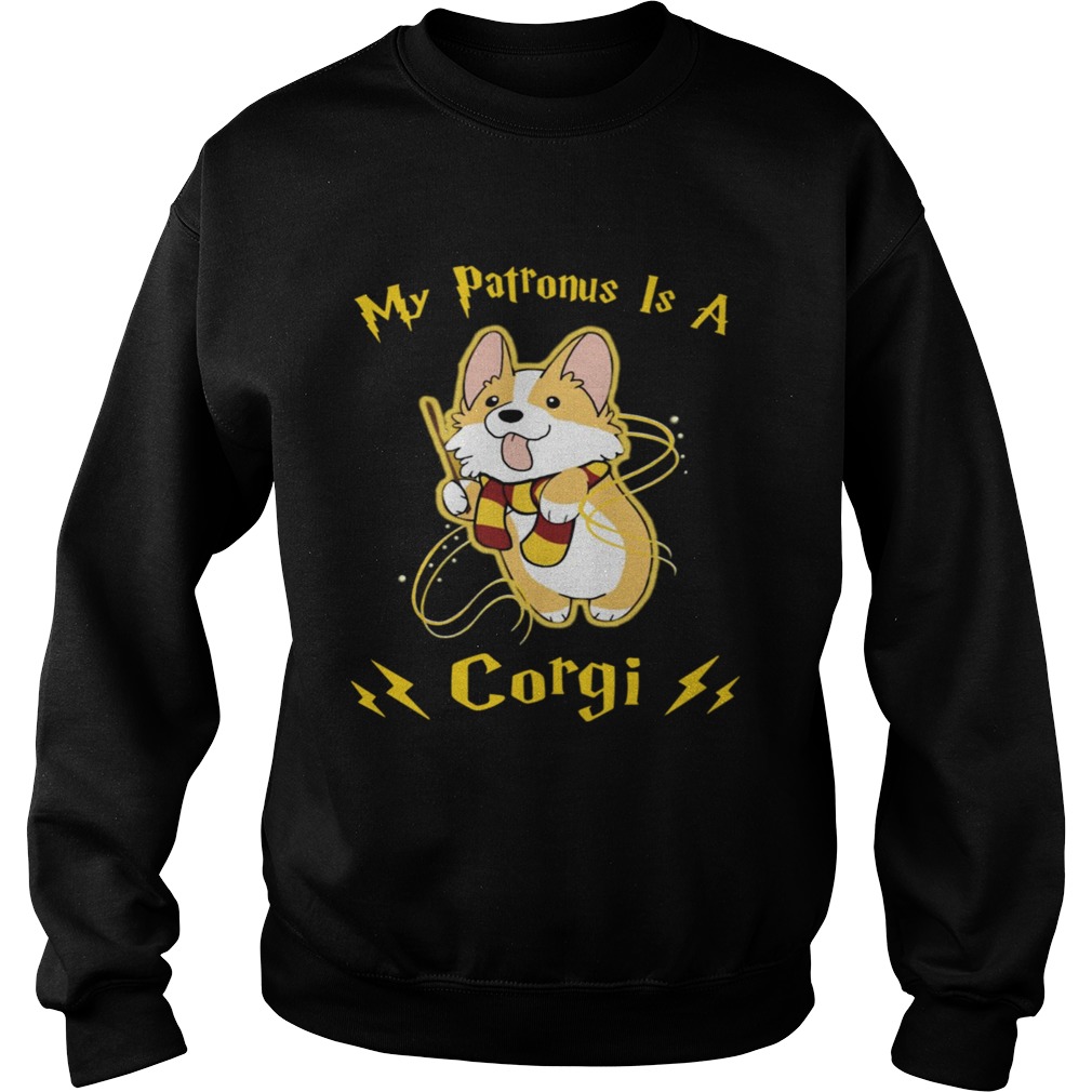 Harry Potter My Patronus Is A Corgi Sweatshirt