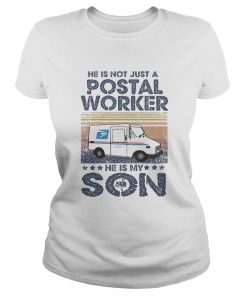 He is not just a postal worker he is son vintage retro  Classic Ladies