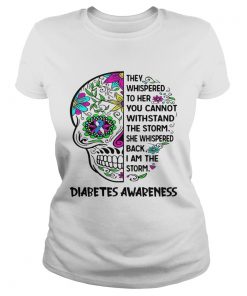 Hippie Skull They Whispered To Her You Cannot Withstand The Storm She Whispered Back I Am The Storm Classic Ladies