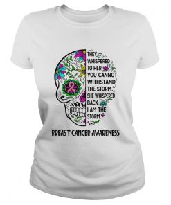 Hippie skull they whispered to her you cannot withstand the storm she whispered back i am the storm Classic Ladies