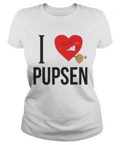 I Love Pupsen  Classic Ladies