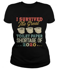 I survived the great toilet paper shortage of 2020 stars  Classic Ladies