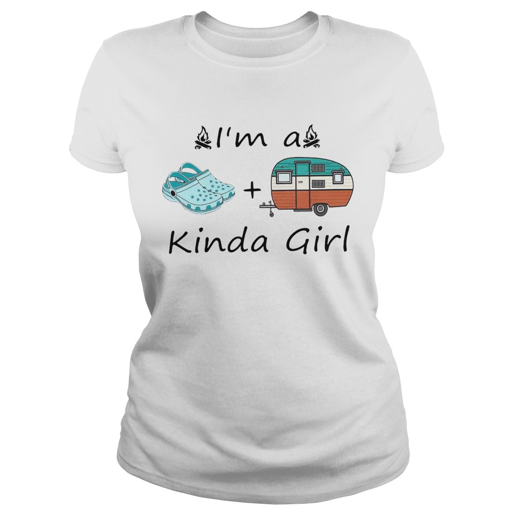 Im A Crocs Camping Kinda Girl Classic Ladies