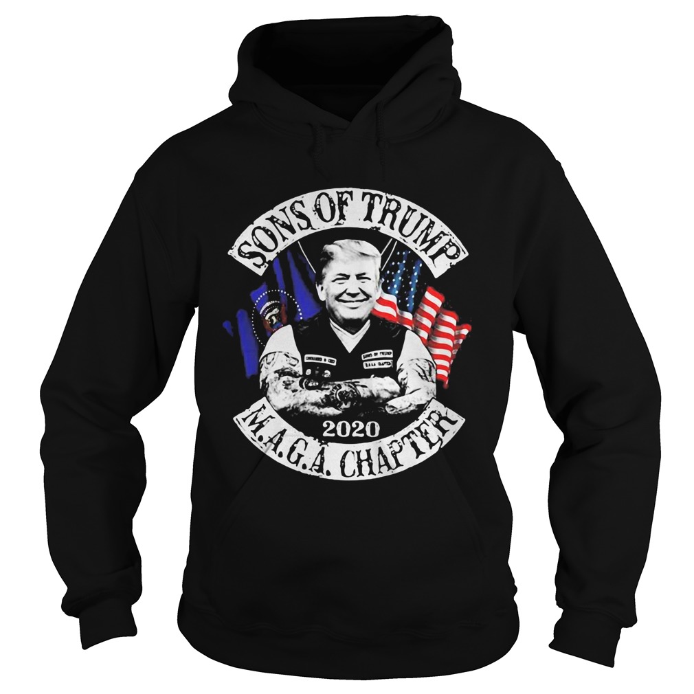 Independence Day Sons of trump 2020 maga chapter  Hoodie