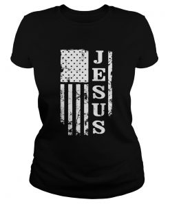 Independence Day jesus vintage  Classic Ladies