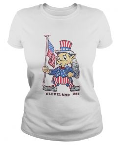 Independence day flag eagles cleveland USA  Classic Ladies
