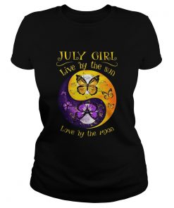 JULY GIRL LIVE BY THE SUN LOVE BY THE MOON BUTTERFLY  Classic Ladies
