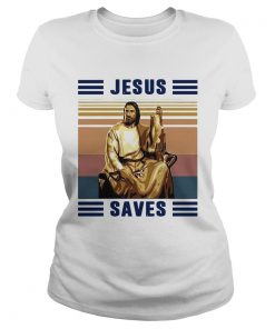 Jesus Saves Fishing Vintage  Classic Ladies