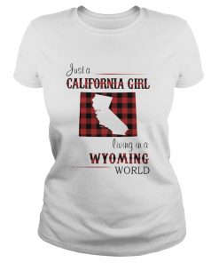 Just a California girl living in a Wyming world map  Classic Ladies