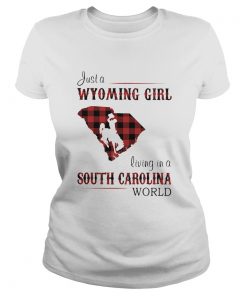 Just a Wyoming girl living in a south carolina world map  Classic Ladies