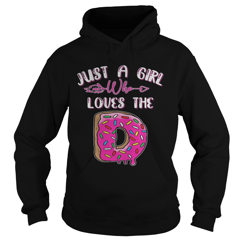 Just a girl who love the Donut cake sweer  Hoodie
