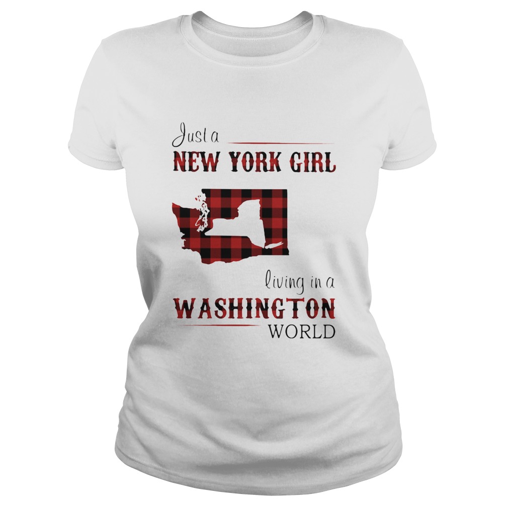 Just a new york girl living in a washington world Classic Ladies