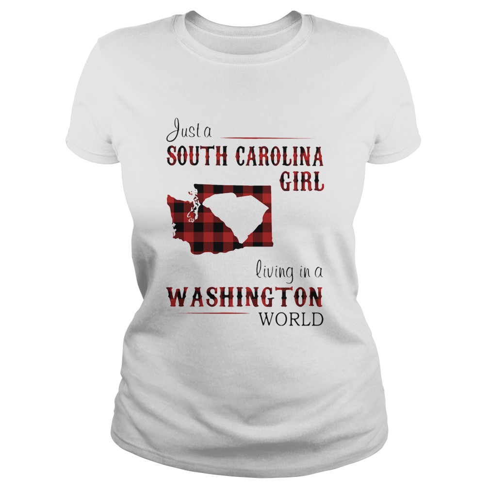Just a south carolina girl living in a washington world Classic Ladies
