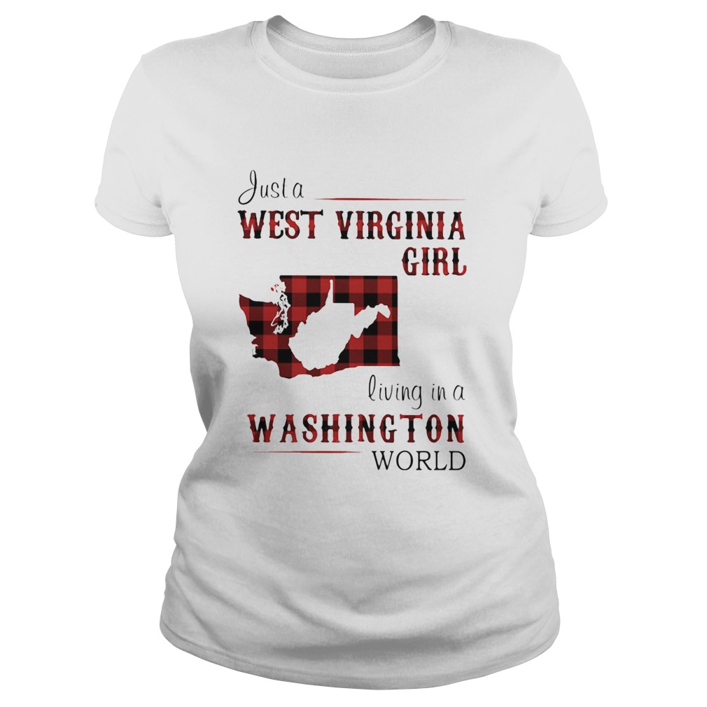 Just a west virginia girl living in a washington world Classic Ladies