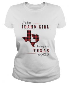 Just an Idaho girl living in a Texas world map  Classic Ladies
