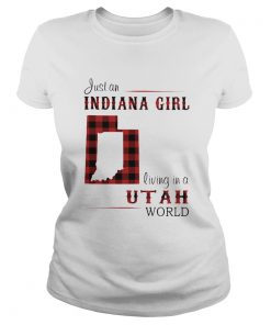 Just an Indiana girl living in a Utah world map  Classic Ladies