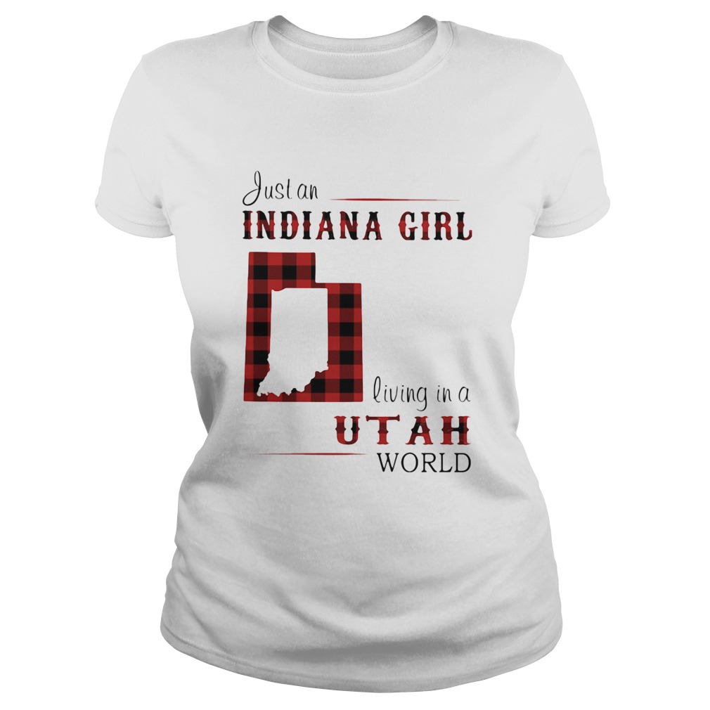 Just an Indiana girl living in a Utah world map  Classic Ladies