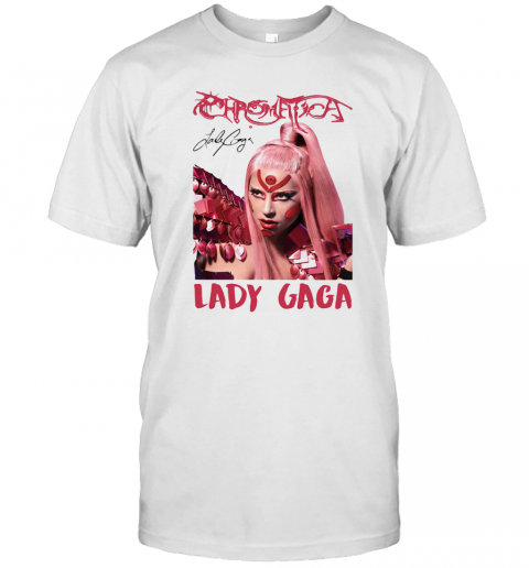 Lady Gaga Chromatica Album Signature T-Shirt