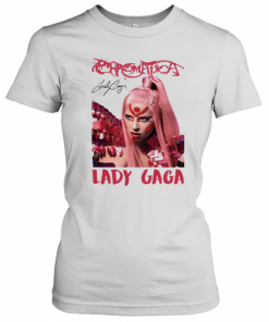 Lady Gaga Chromatica Album Signature T-Shirt Classic Women's T-shirt