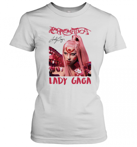 Lady Gaga Chromatica Album Signature T-Shirt Classic Women's T-shirt