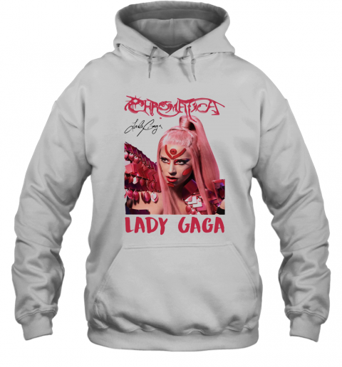 Lady Gaga Chromatica Album Signature T-Shirt Unisex Hoodie