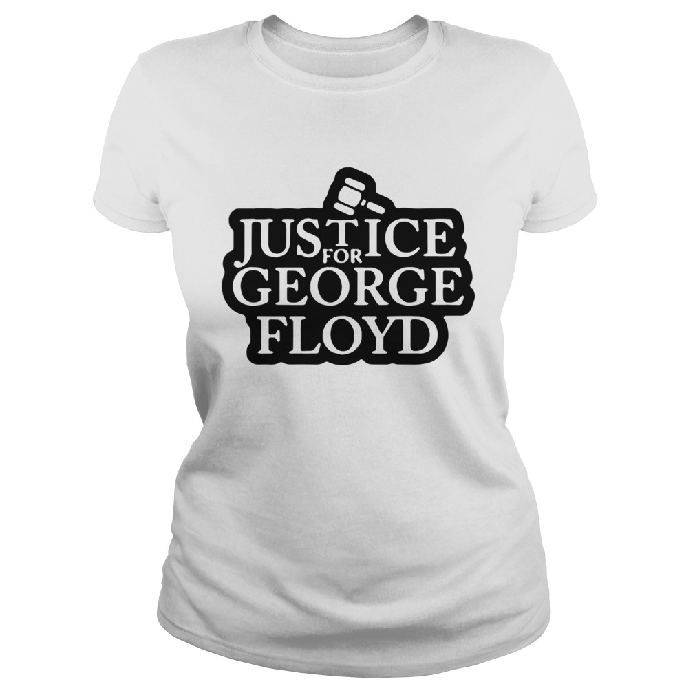 Law Justice For George Floyd Classic Ladies