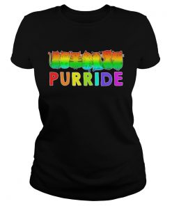 Lgbt gay pride cats lover kitty  Classic Ladies